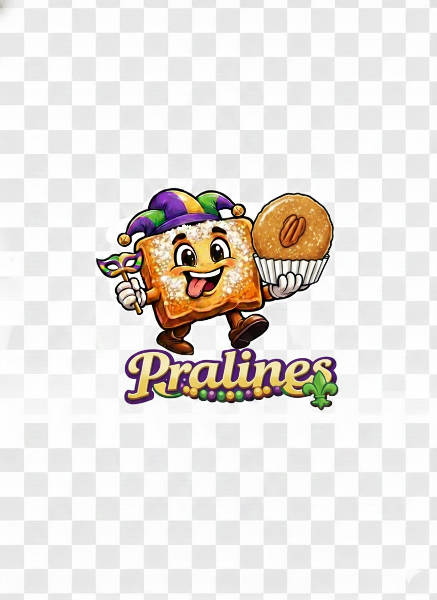 Pralines Mascot