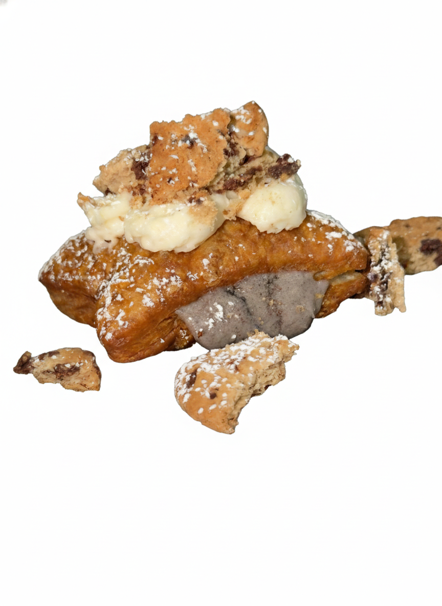 Cookies & Cream stuffed beignet - Crushed cookies folded into sweet cream filling