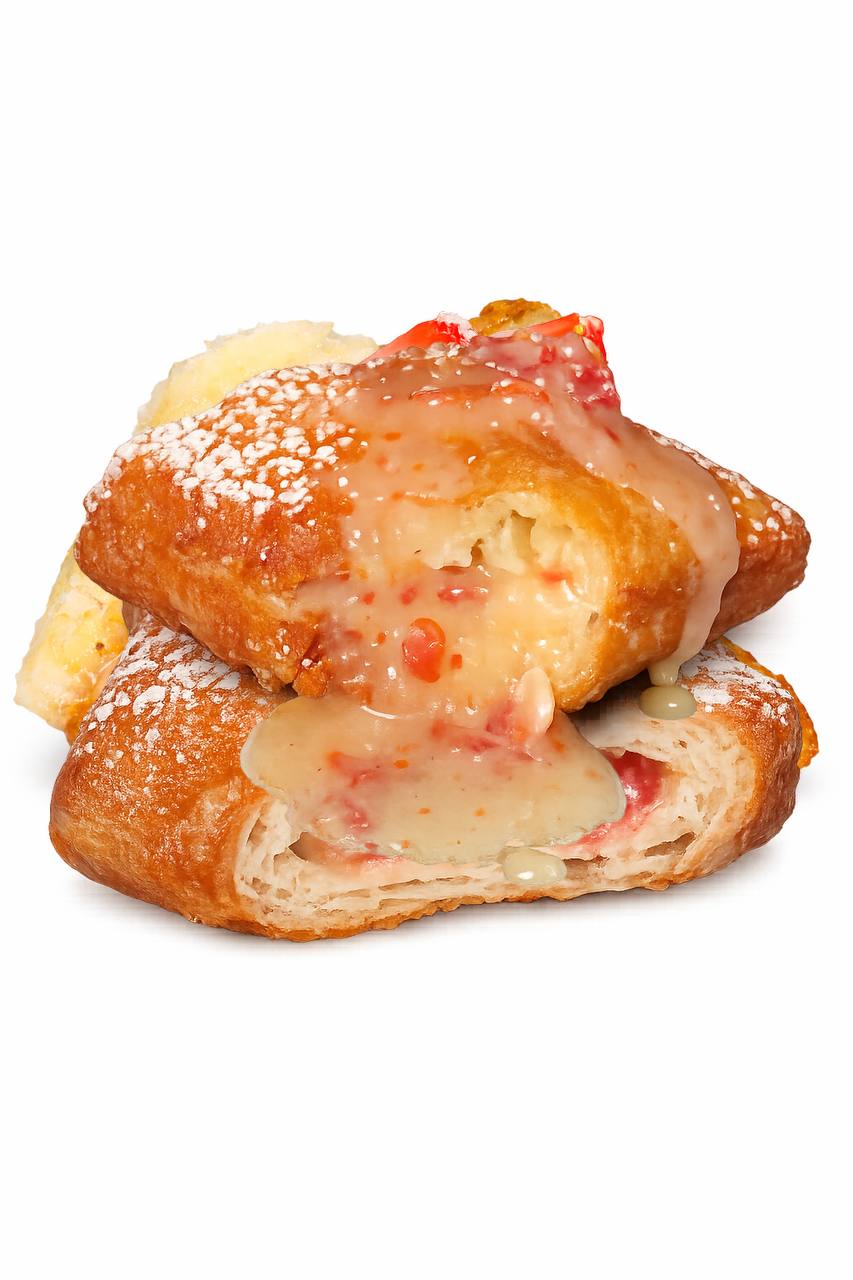 Banana Pudding stuffed beignet - Creamy banana pudding with vanilla wafer crumbles